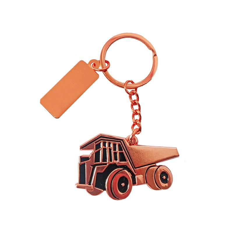 Llavero Camión Minero Encobrizado