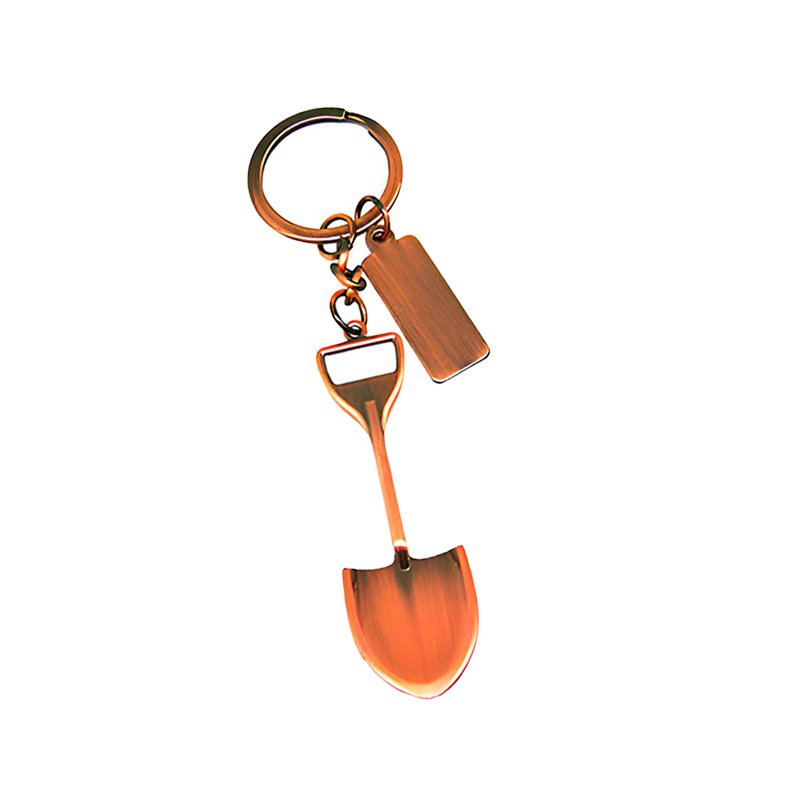 Llavero Pala Minera Encobrizado