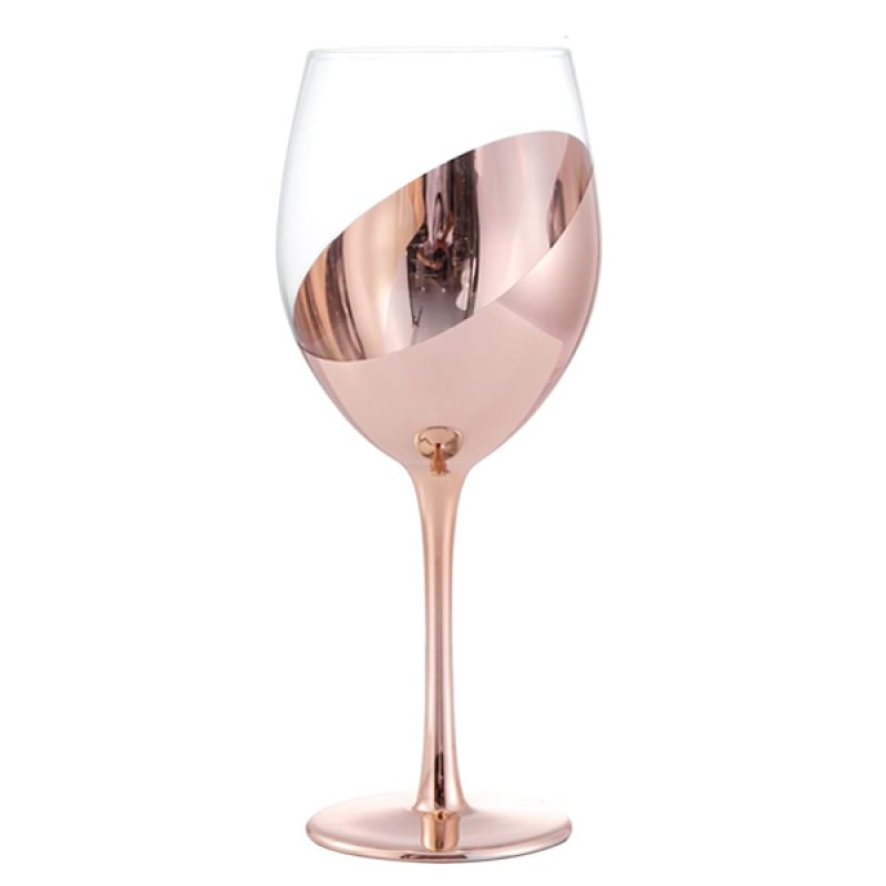 Set De 2 Copas De Vino Encobrizadas