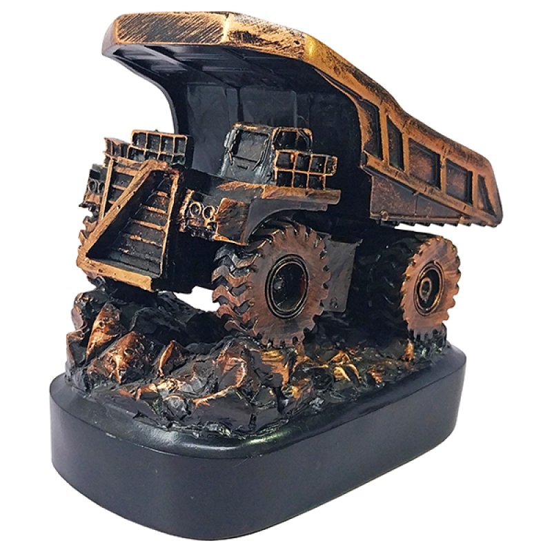 Trofeo Resina Camión Minero