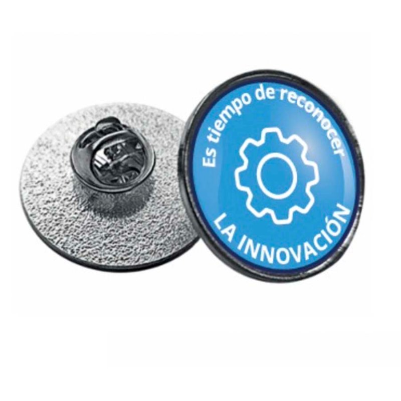 Pins Cubierto Resina - Merchandising corporativo personalizable