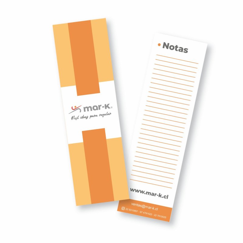 Marcador Página - Merchandising corporativo personalizable