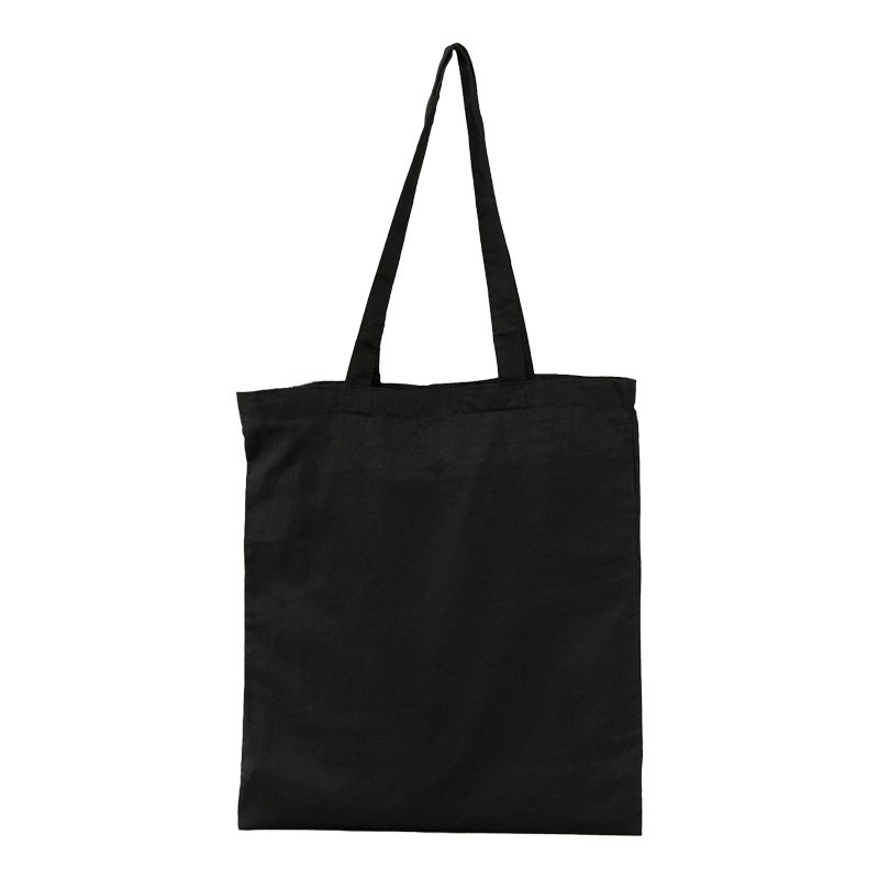 Bolsa De Algodón Negra 42x38 (cm) - Merchandising corporativo personalizable