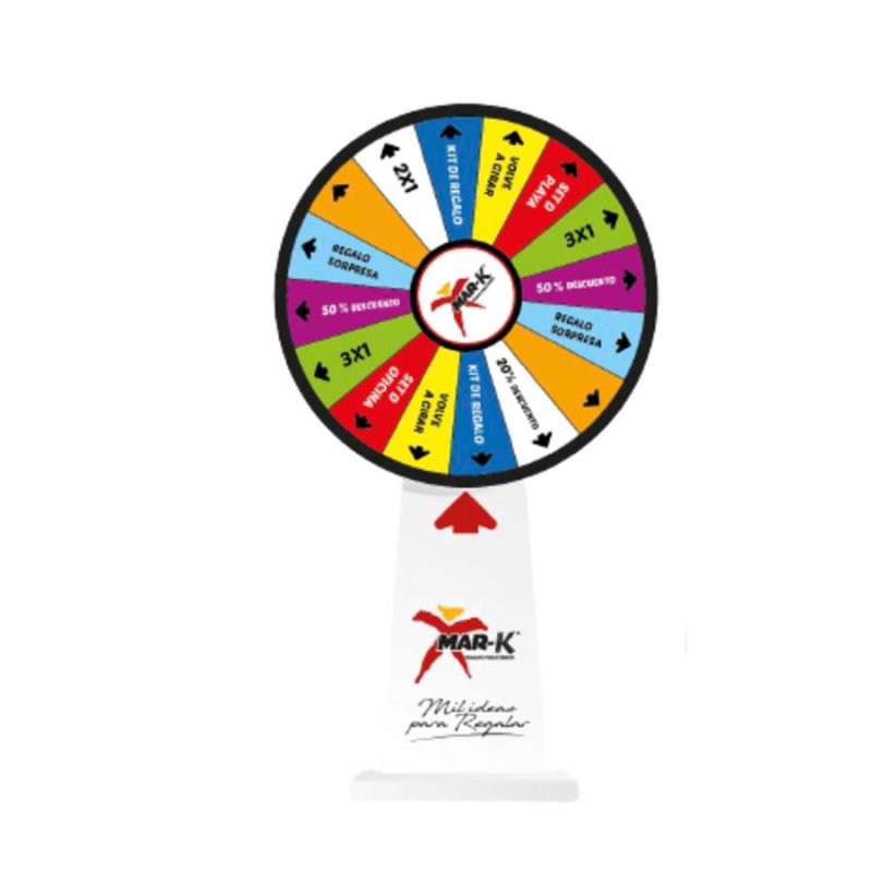 Ruleta - Merchandising corporativo personalizable