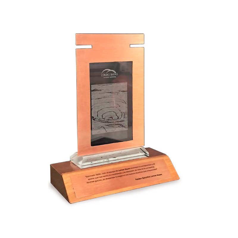 Cátodo Pedestal Vidrio Cobre