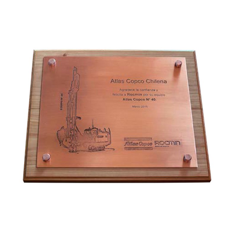 Galvano Conmemorativo Grabado