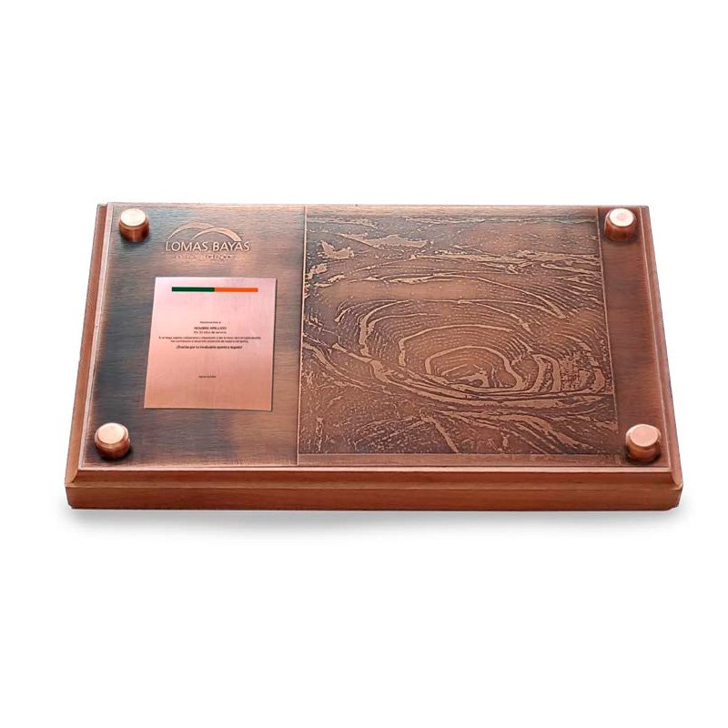 Cuadro Conmemorativo Grabado