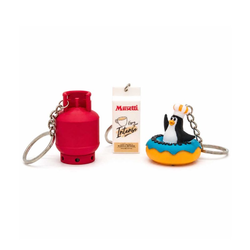 Llaveros 3d - Merchandising corporativo personalizable
