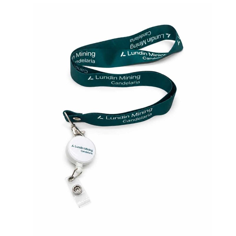 Lanyard Con Yoyo Retractil