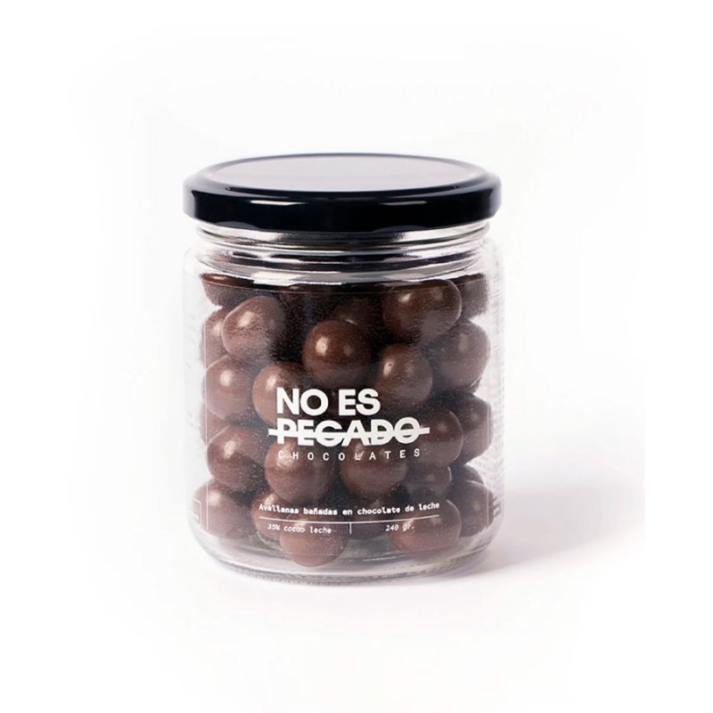 Avellanas Bañadas En Chocolate De Leche 220 Gr - Merchandising corporativo personalizable