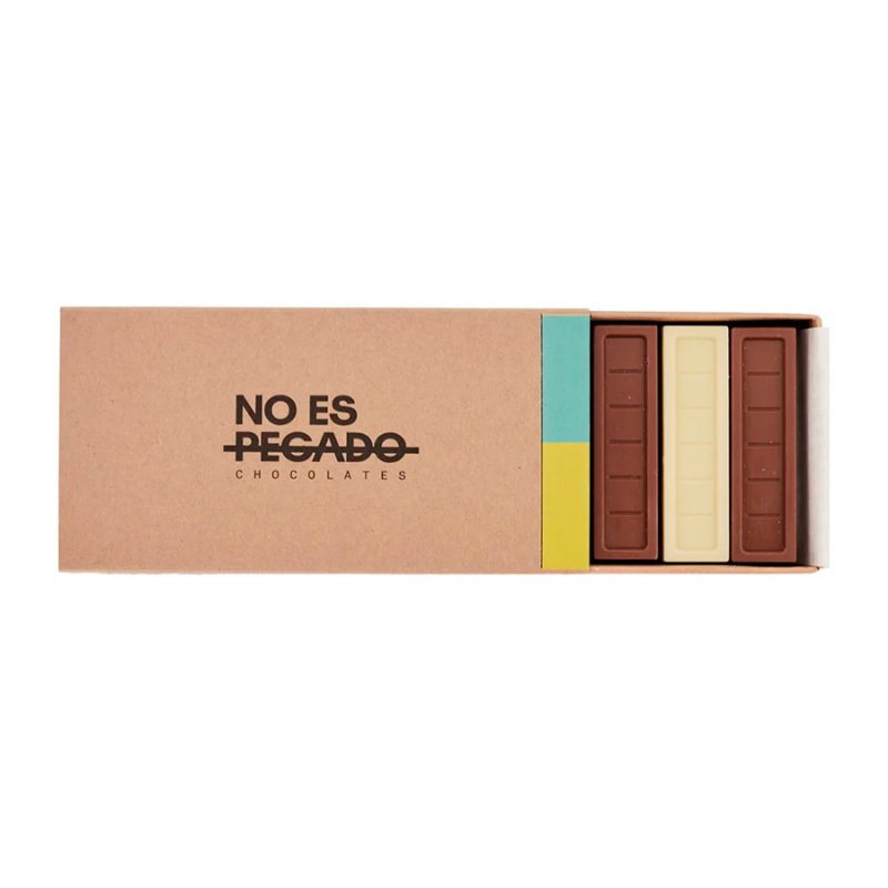 Caja De 7 Barritas De Chocolate Mix Leche 154 Gr