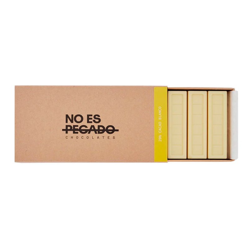 Caja De 7 Barritas De Chocolate Blanco 29% Cacao 154 Gr
