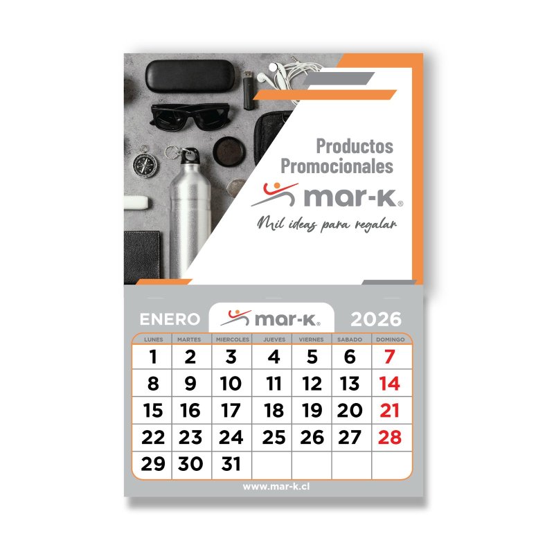 Calendarios De Pared 2026